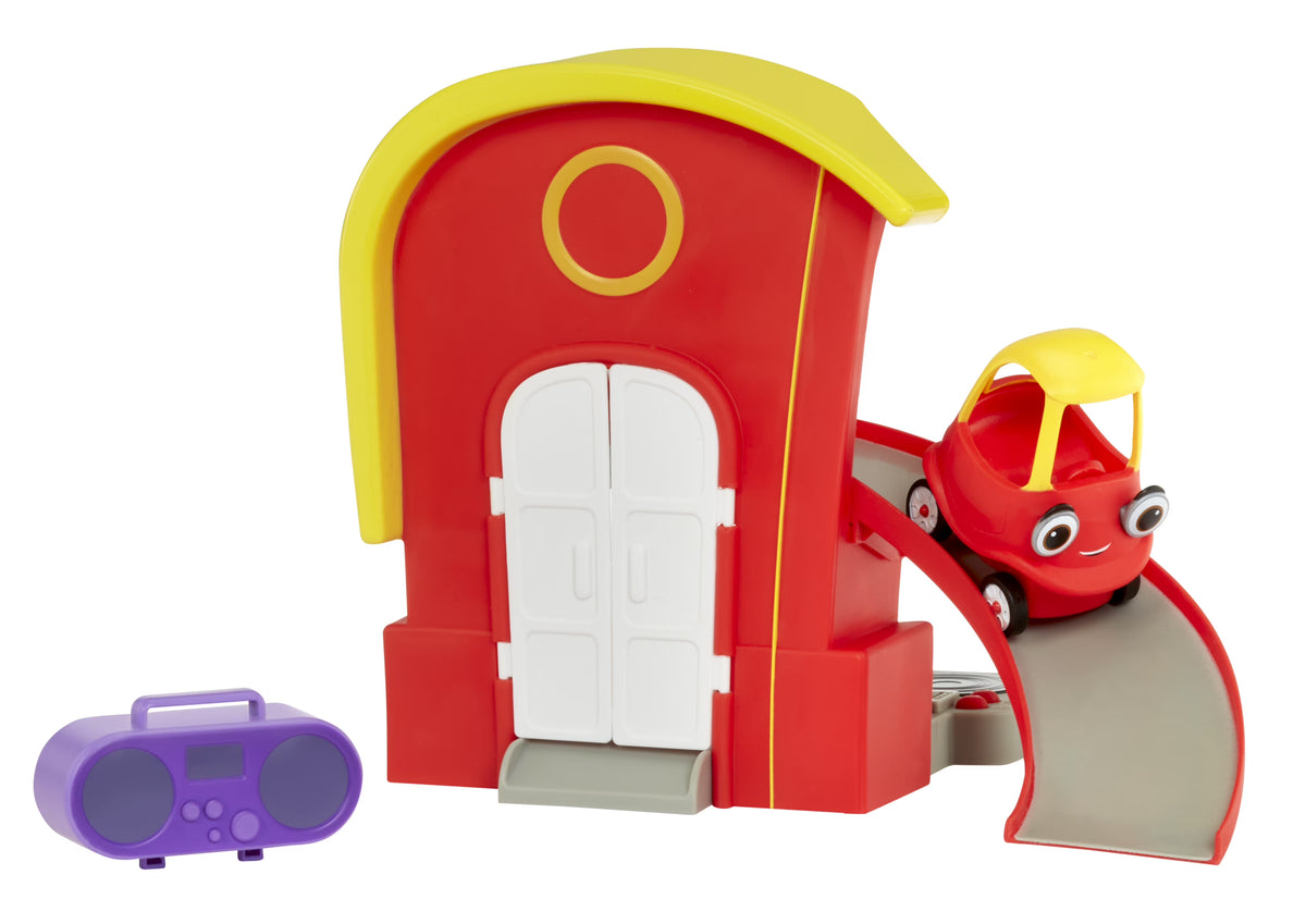 Musical Playset with Lights and Sounds and Mini Push and Play Vehicle H19608