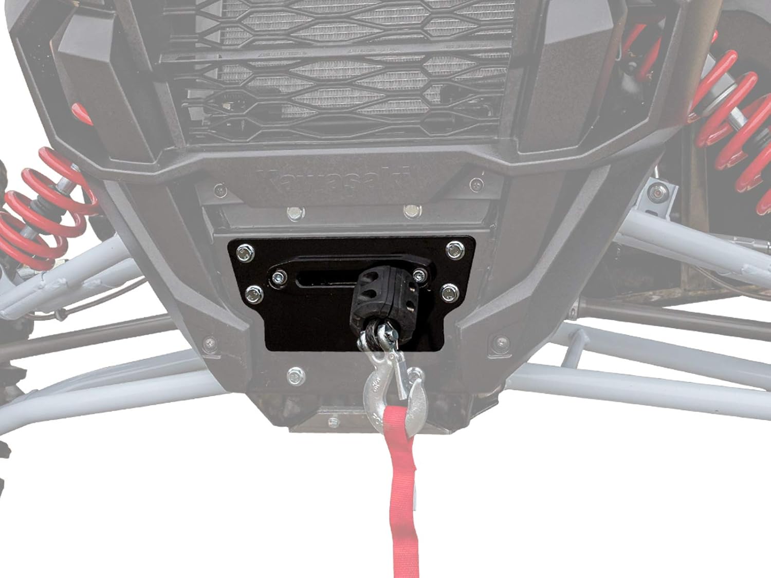 Heavy-Duty Steel Winch Mounting Plate Pack of 2 D43487
