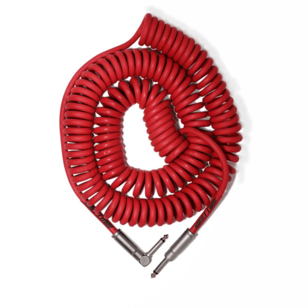 Purple 30ft Coil Cable K4679
