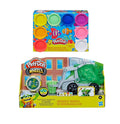 Play Doh 2 in 1 Garbage Truck + 8 Pack Rainbow Compound D813312