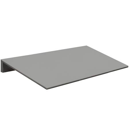 Gray 3 Wide Sloping Hood for Plastic Locker K4011