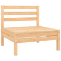 Patio Middle Sofa Solid Pinewood Z3404