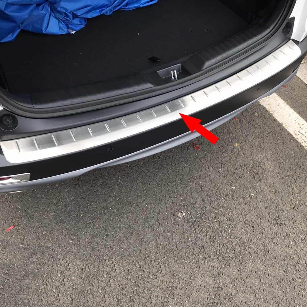 Stainless Rear Outside Bumper Sill Plate Guard Cover Trim K49977