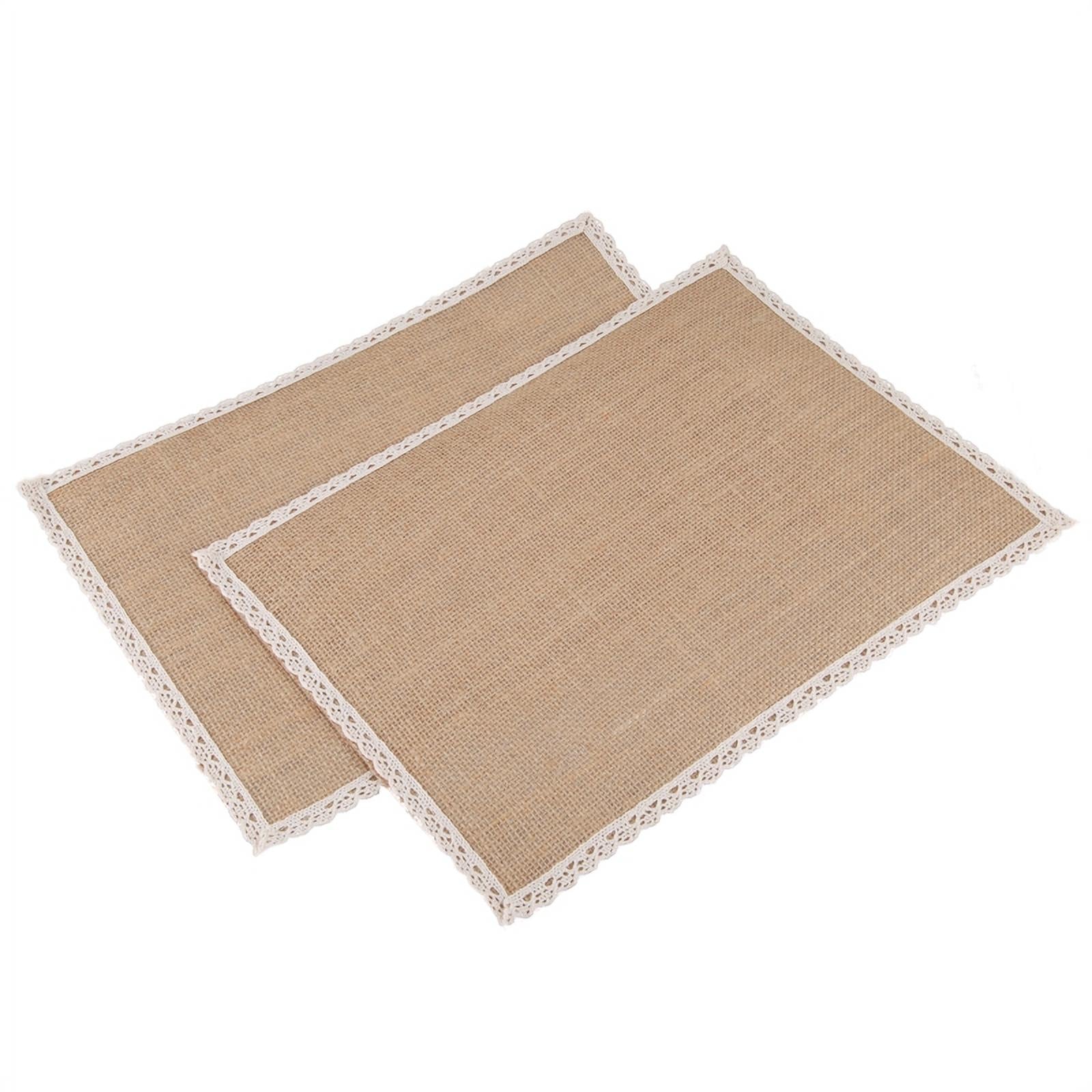 Natural Woven Linen Table Mat Set of 8 M552423