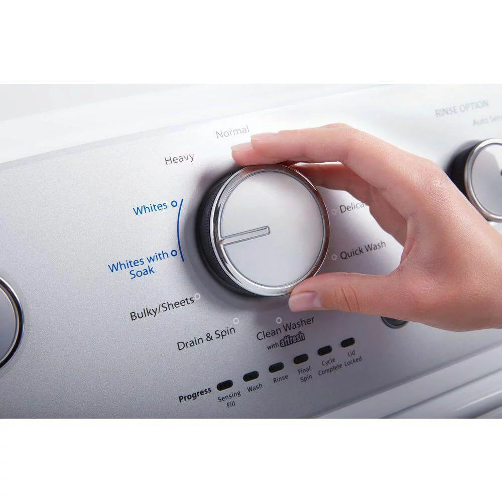 28" Wide 3.8 Cu. Ft. Capacity Top Loading Washer - White Q831087