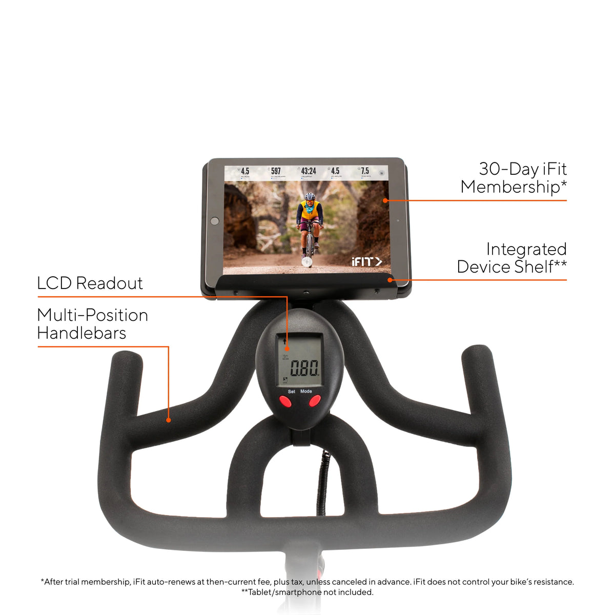 Indoor Cycle with Interchangeable Racing Seat V86646