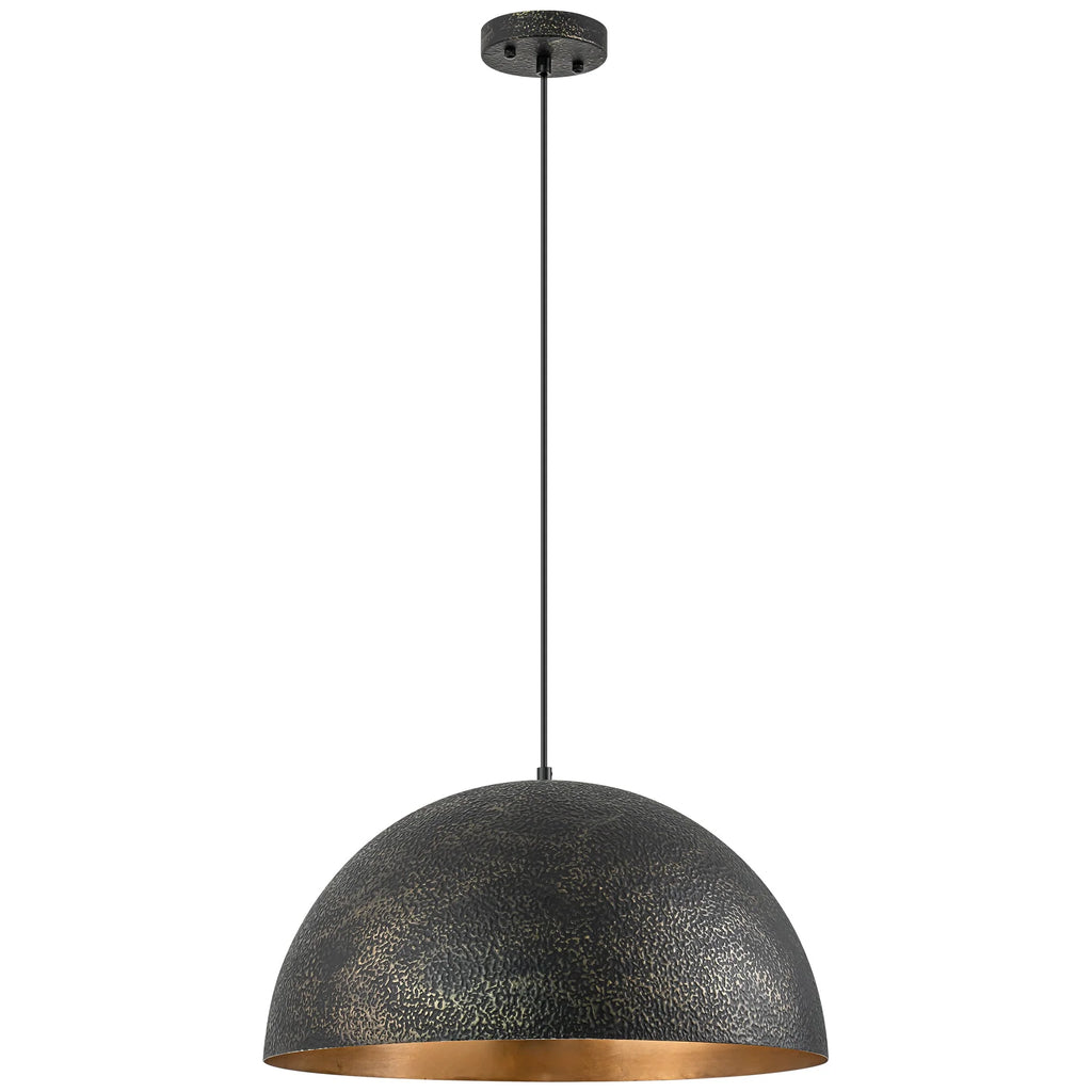 1-Light Dimmable Dome Kitchen Island Pendant C52630