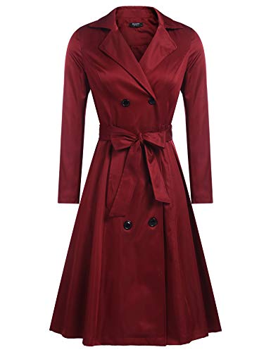 Double-Breasted Long Coat with Belt G515177