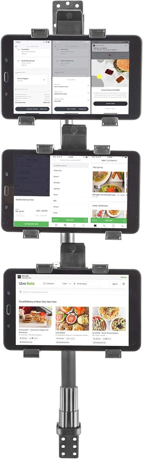 Wall Mount with 3 Tablet Holders for 7 to 10 inch Tablets O704674