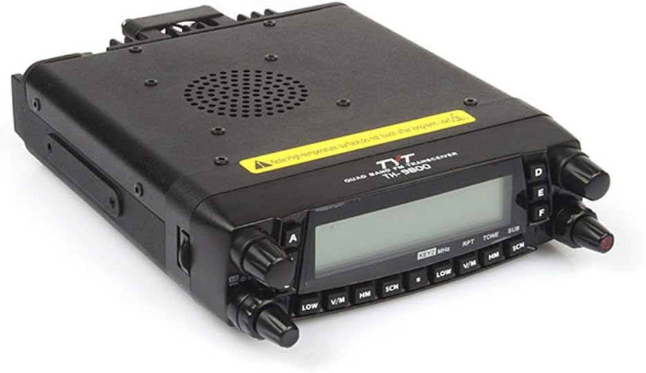 Quad Band 50W Mobile Ham Radio Black Pack of 2 I269944