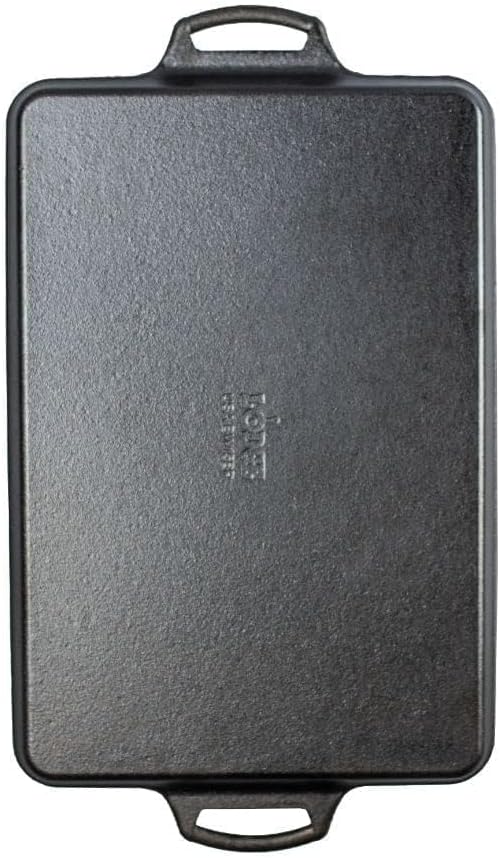 15.5"x10.5" Black Cast Iron Baking Pan X988037