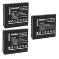 3-Pack DMW-BCF10 Battery Replacement for Panasonic Lumix Camera V9176