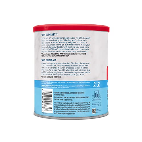 Original Rich Chocolate Meal Replacement Powder, 10g Protein, 14 Servings O874304