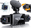 Dash Cam 3 Channel 1080P with 8 IR Lamps Night Vision O51899
