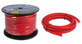 Red 0 Gauge AWG 100 Foot Spool Power/Ground Wire M882183