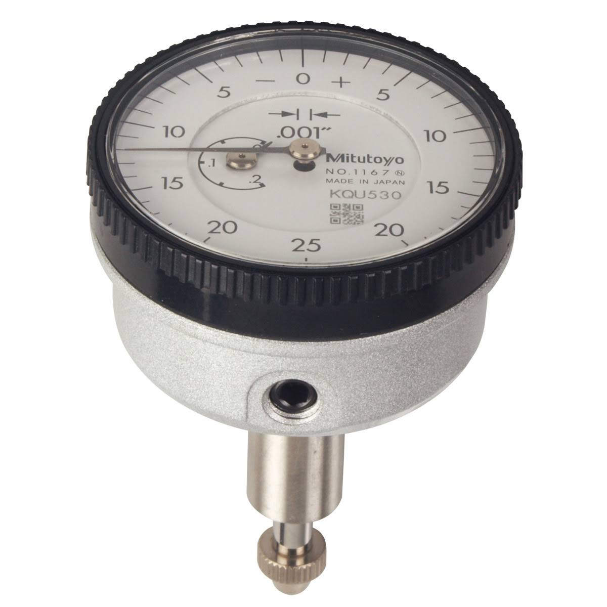 Dial Indicator, 0 to 0.050x22 Range, White V44831