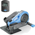 Under Desk Elliptical Pedal Exerciser with 8 Levels Adjustable Magnetic Resistance and LCD Monitor M721050